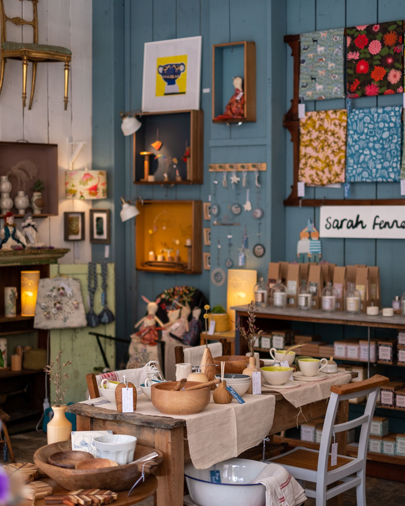 Some of the offerings of The Bolthole, including tableware.

Things to do in Ironbridge Gorge